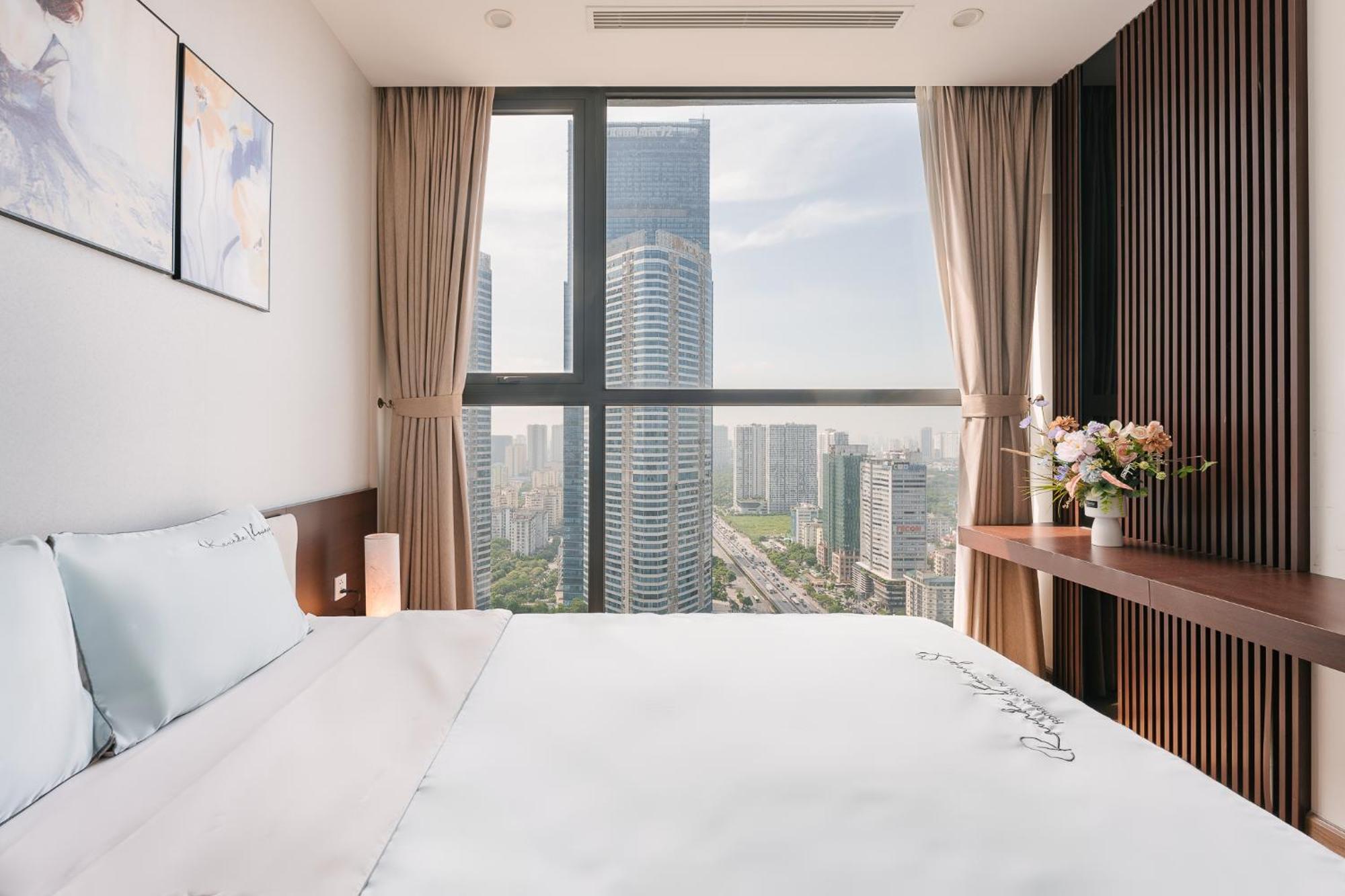 Luxury Apartment Vinhomes Skylake 5Min To Keangnam هانوي المظهر الخارجي الصورة